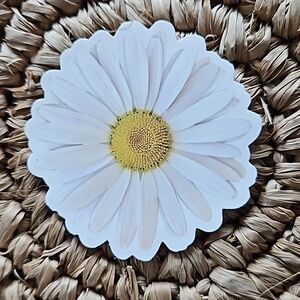Daisy flower sticker